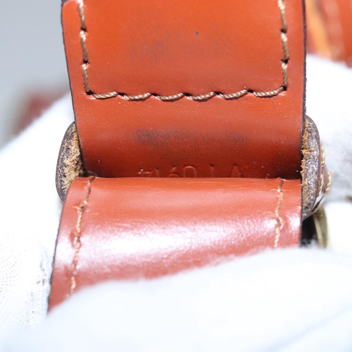 LOUIS VUITTON Epi Sac Depaule GM Shoulder Bag Brown M80193 LV 108804