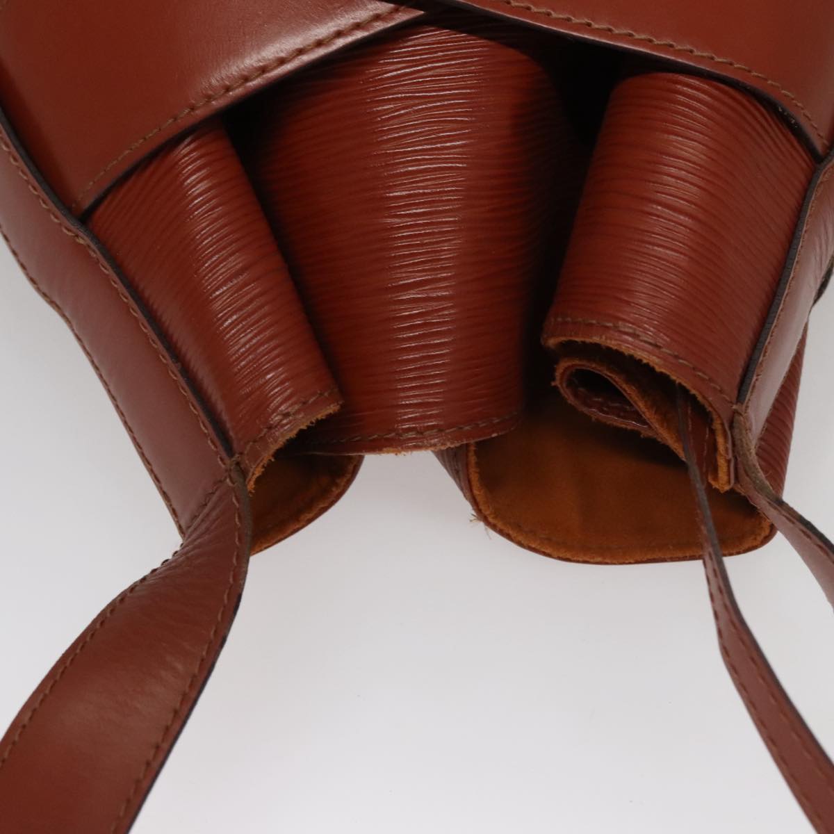 LOUIS VUITTON Epi Sac Depaule GM Shoulder Bag Brown M80193 LV 108804