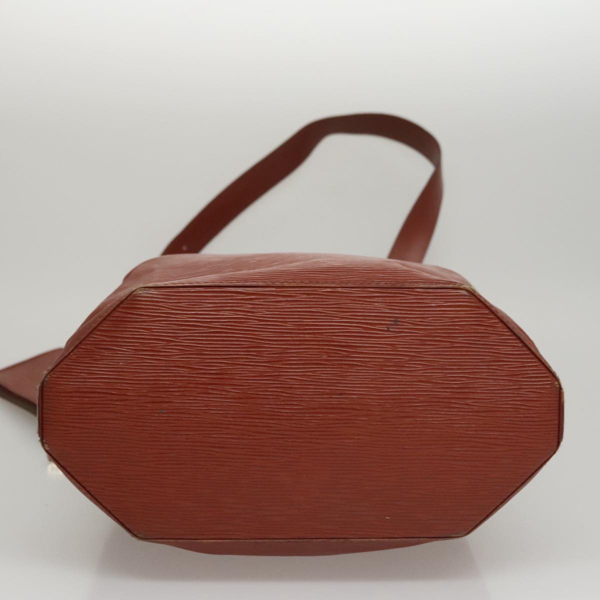 LOUIS VUITTON Epi Sac Depaule GM Shoulder Bag Brown M80193 LV 108804