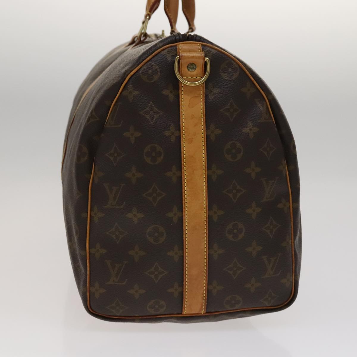 LOUIS VUITTON Monogram Keepall Bandouliere 50 Boston Bag M41416 LV 108809