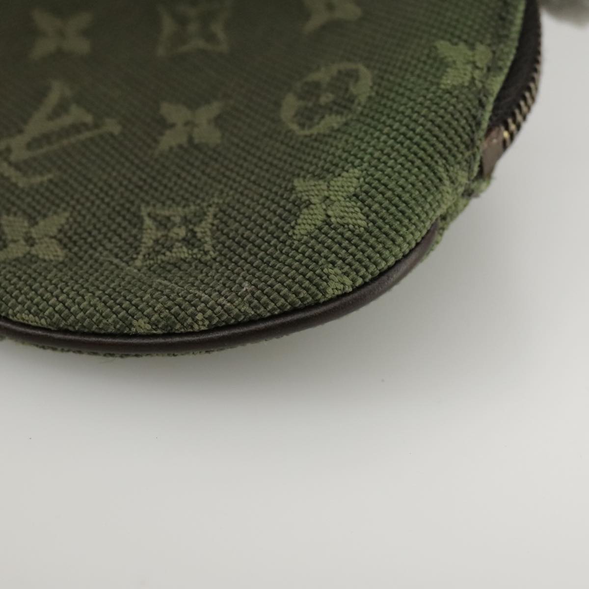 LOUIS VUITTON Monogram Mini Porte Monnaie Ron Purse TST Khaki M92451 108835