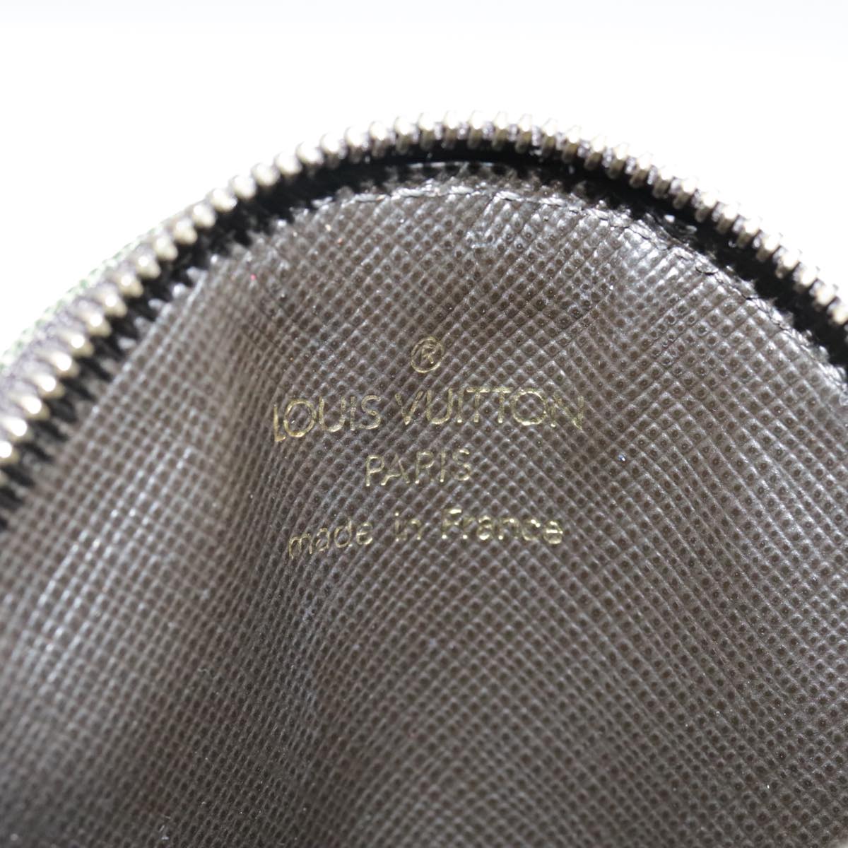 LOUIS VUITTON Monogram Mini Porte Monnaie Ron Purse TST Khaki M92451 108835