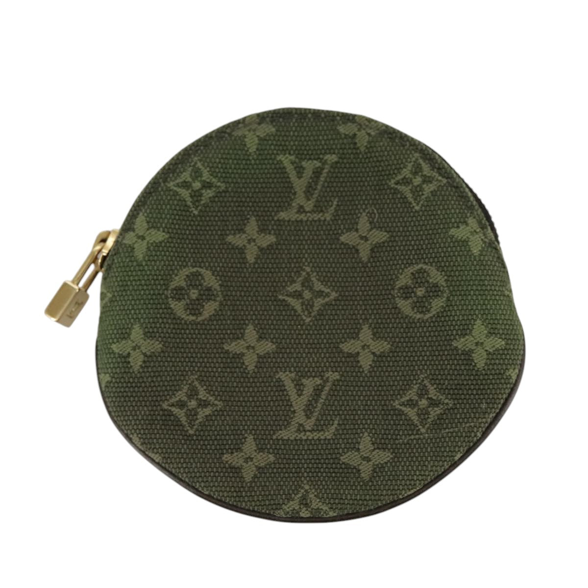 LOUIS VUITTON Monogram Mini Porte Monnaie Ron Purse TST Khaki M92451 108835
