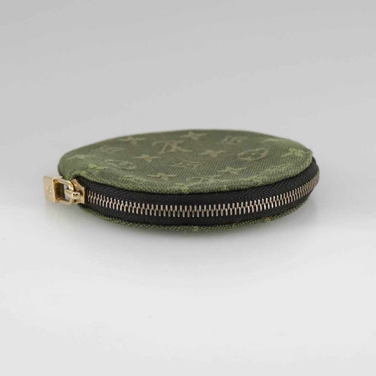LOUIS VUITTON Monogram Mini Porte Monnaie Ron Purse TST Khaki M92451 108835