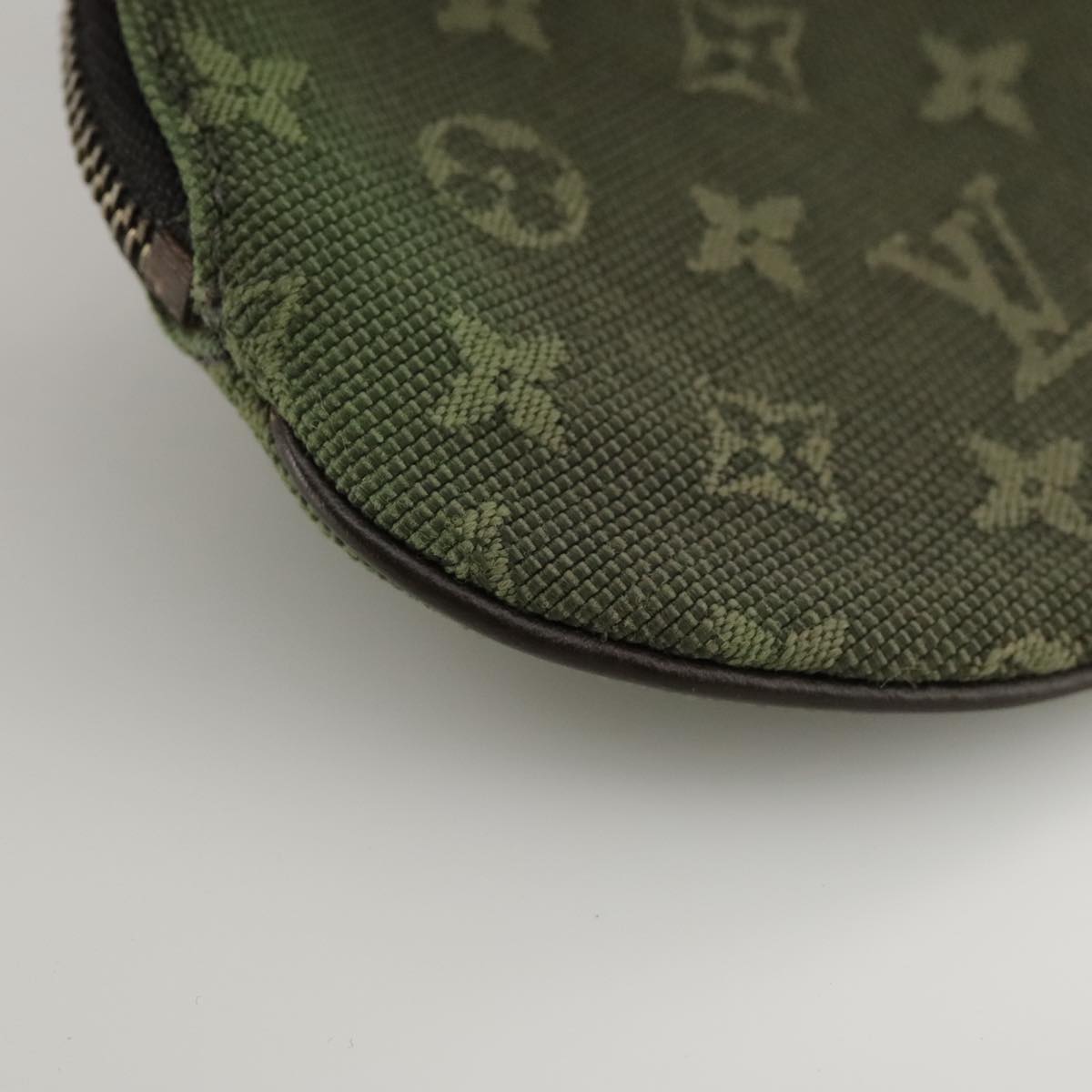 LOUIS VUITTON Monogram Mini Porte Monnaie Ron Purse TST Khaki M92451 108835
