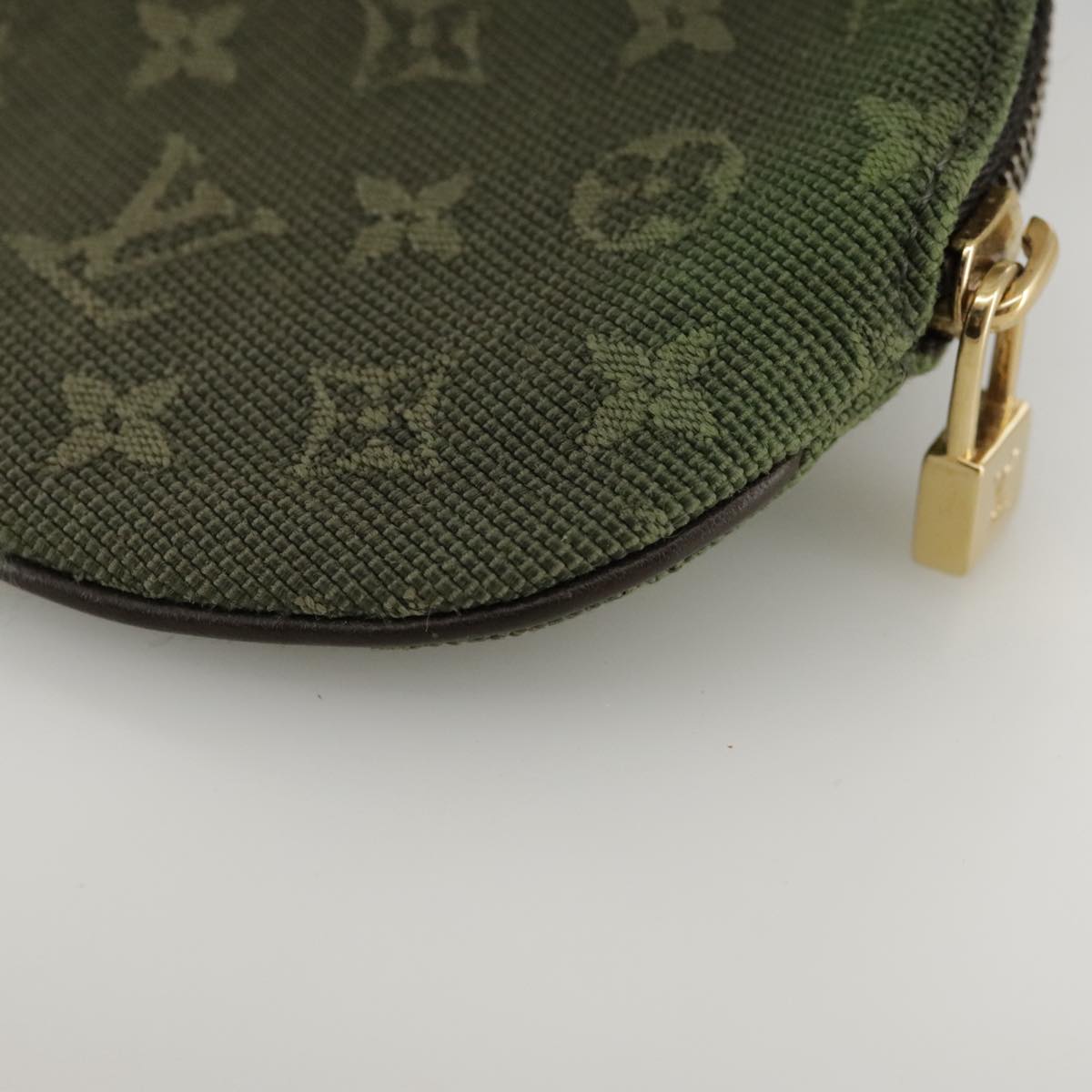 LOUIS VUITTON Monogram Mini Porte Monnaie Ron Purse TST Khaki M92451 108835