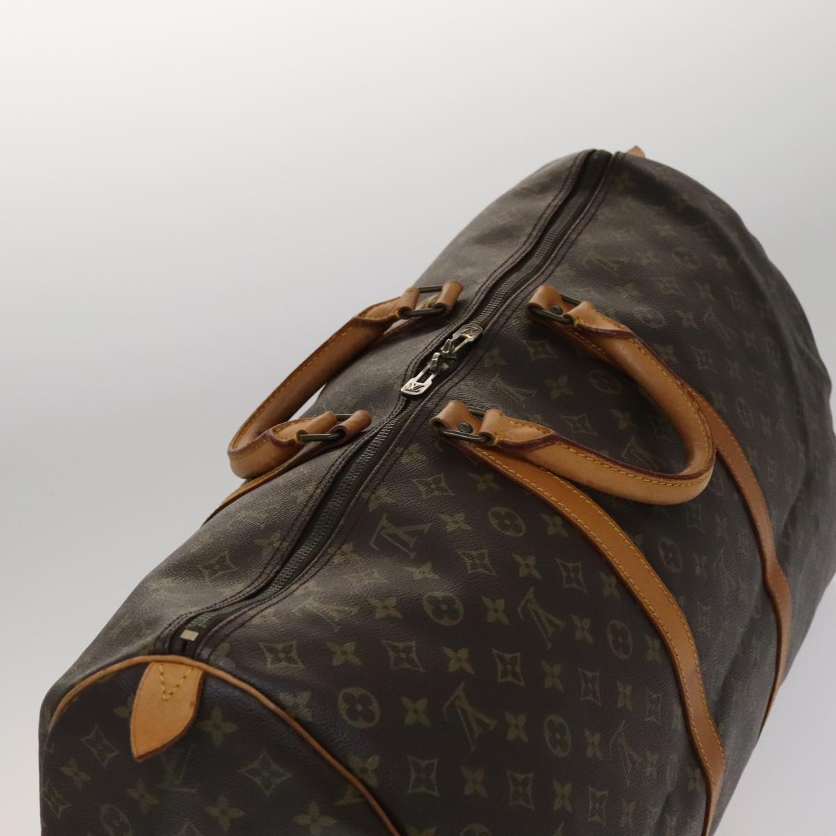 LOUIS VUITTON Monogram Keepall 60 Boston Bag M41422 LV 108844
