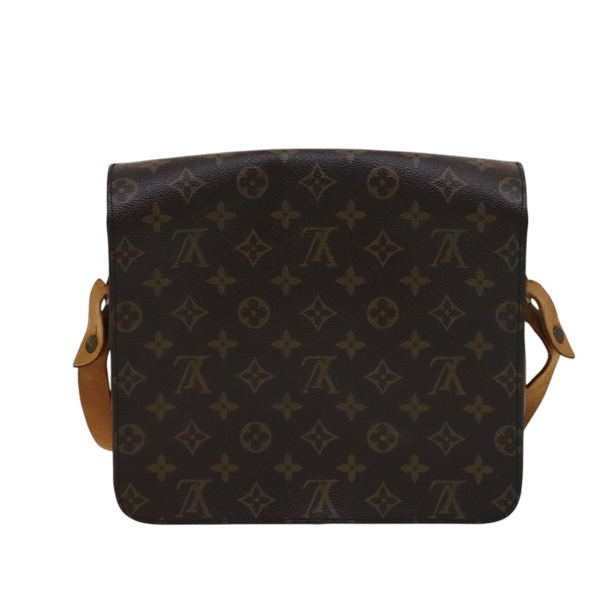 LOUIS VUITTON Monogram Cartouchiere GM Shoulder Bag M51252 LV 108854