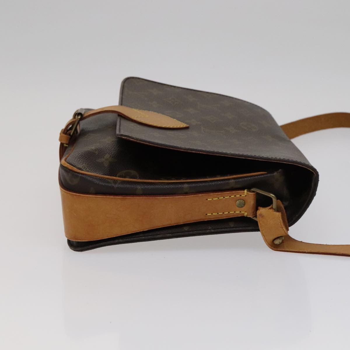 LOUIS VUITTON Monogram Cartouchiere GM Shoulder Bag M51252 LV 108854