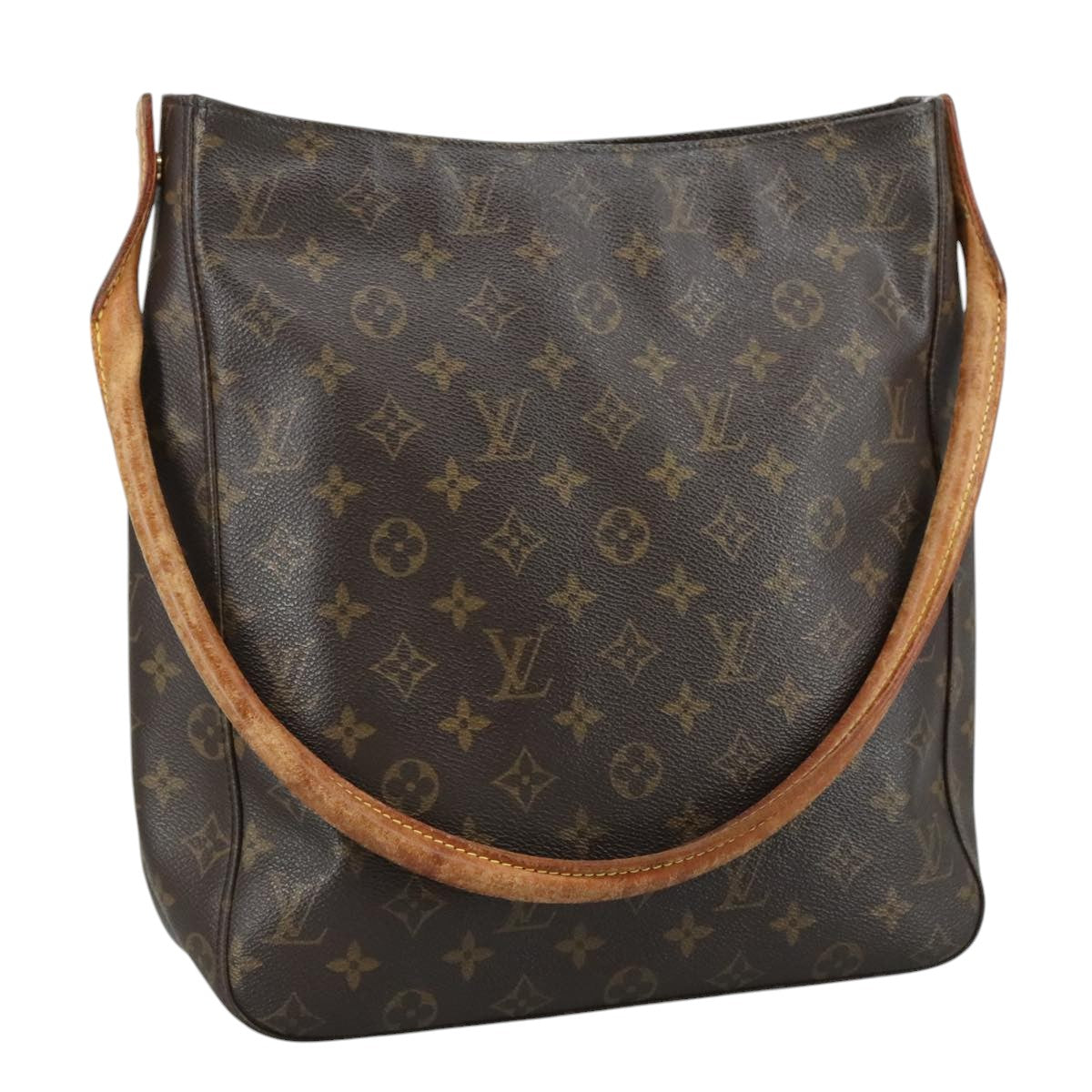 LOUIS VUITTON Monogram Looping GM Shoulder Bag M51145 LV 108856