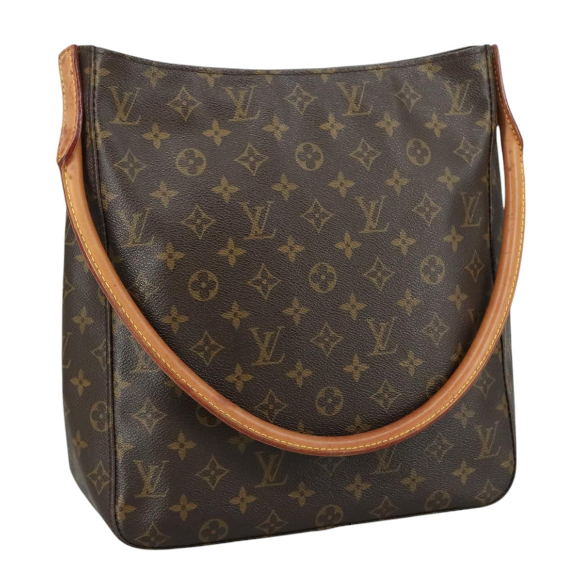 LOUIS VUITTON Monogram Looping GM Shoulder Bag M51145 LV 108857