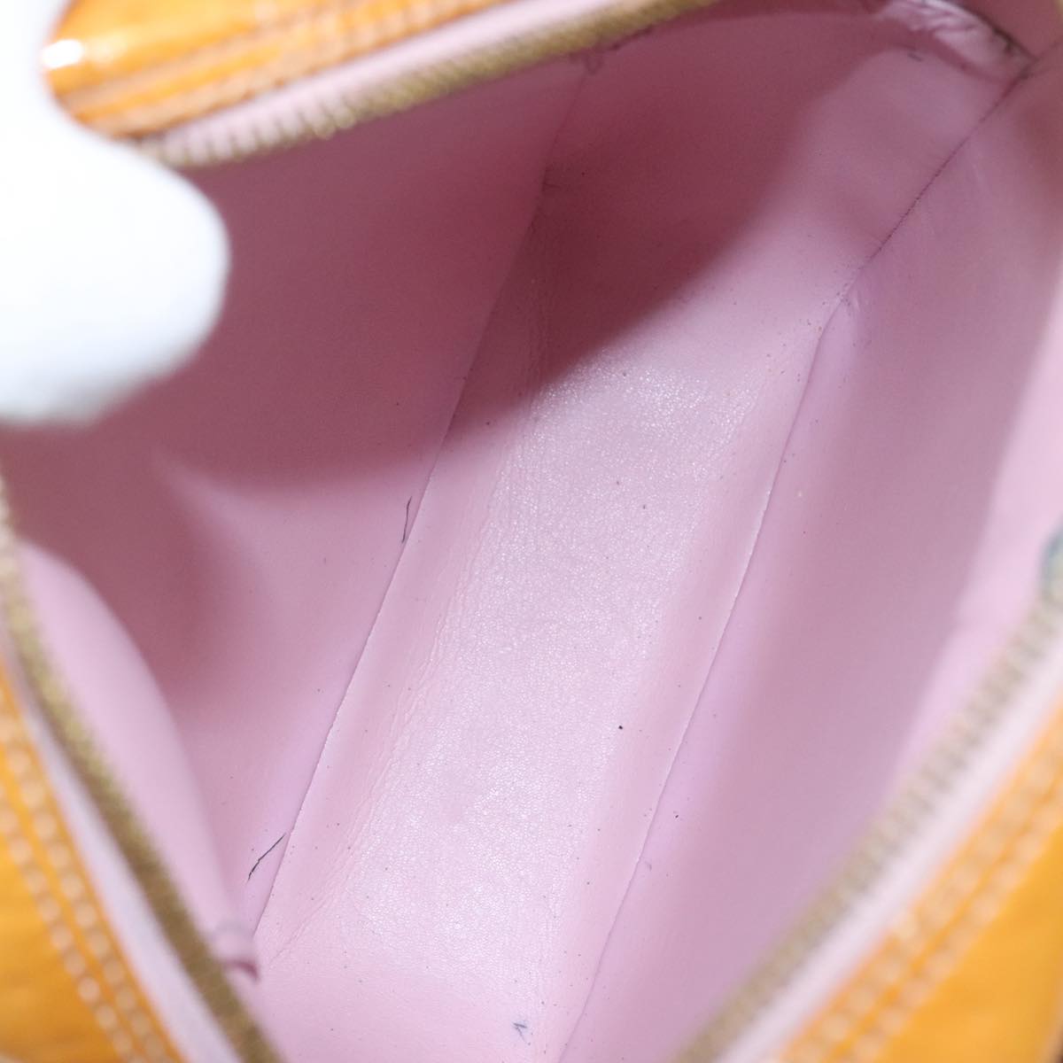 LOUIS VUITTON Monogram Vernis Wooster Bag Marshmallow Pink M91037 108864