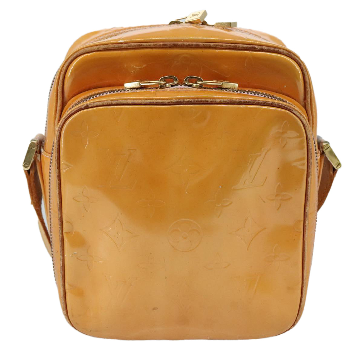 LOUIS VUITTON Monogram Vernis Wooster Bag Marshmallow Pink M91037 108864