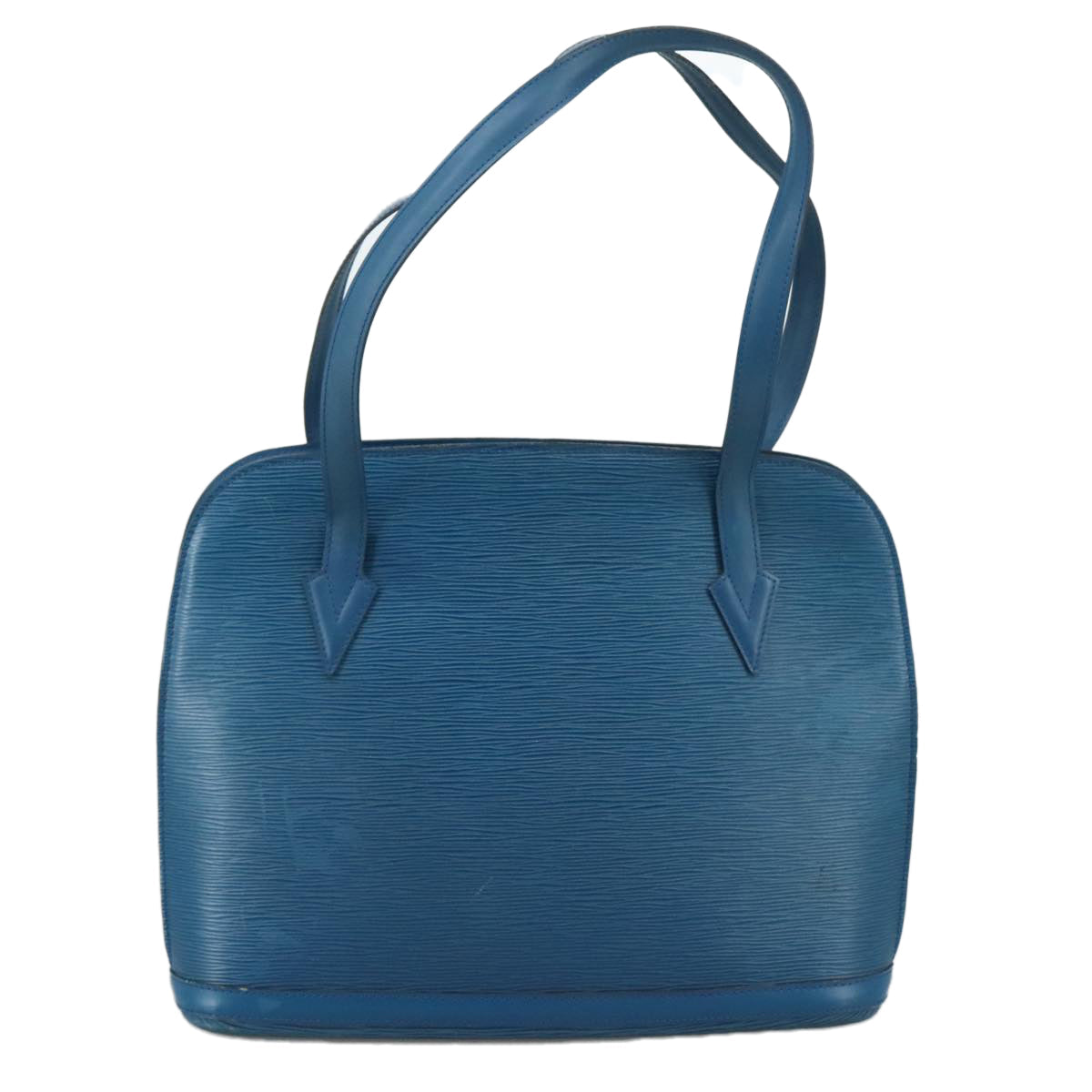LOUIS VUITTON Epi Lussac Shoulder Bag Blue M52285 LV 108867