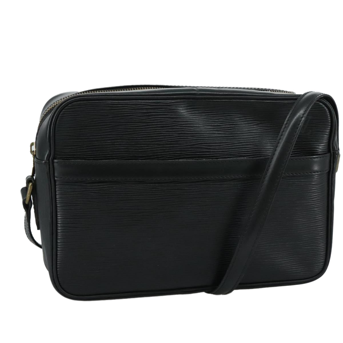 LOUIS VUITTON Epi Trocadero 27 Shoulder Bag Black M52312 LV 108871