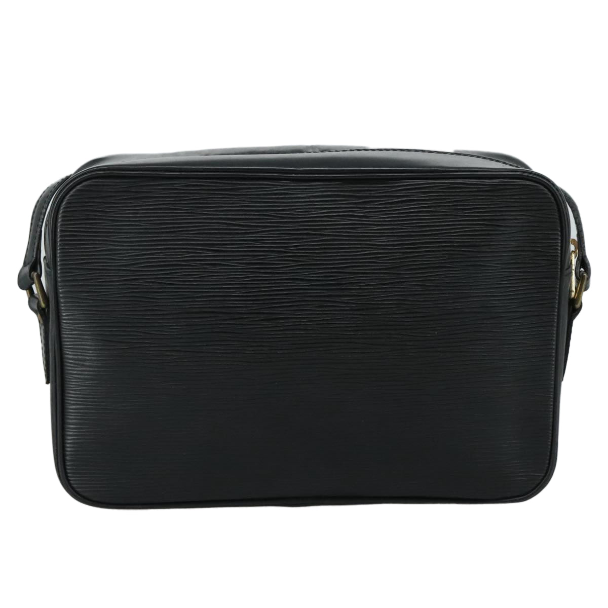 LOUIS VUITTON Epi Trocadero 27 Shoulder Bag Black M52312 LV 108871