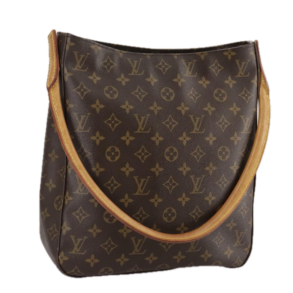 LOUIS VUITTON Monogram Looping GM Shoulder Bag M51145 LV 108876