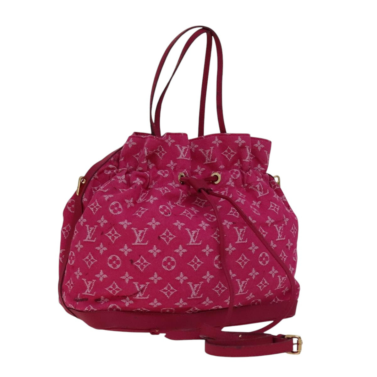 LOUIS VUITTON Monogram Ikat Flower Noe full MM Shoulder Bag M40870 108881