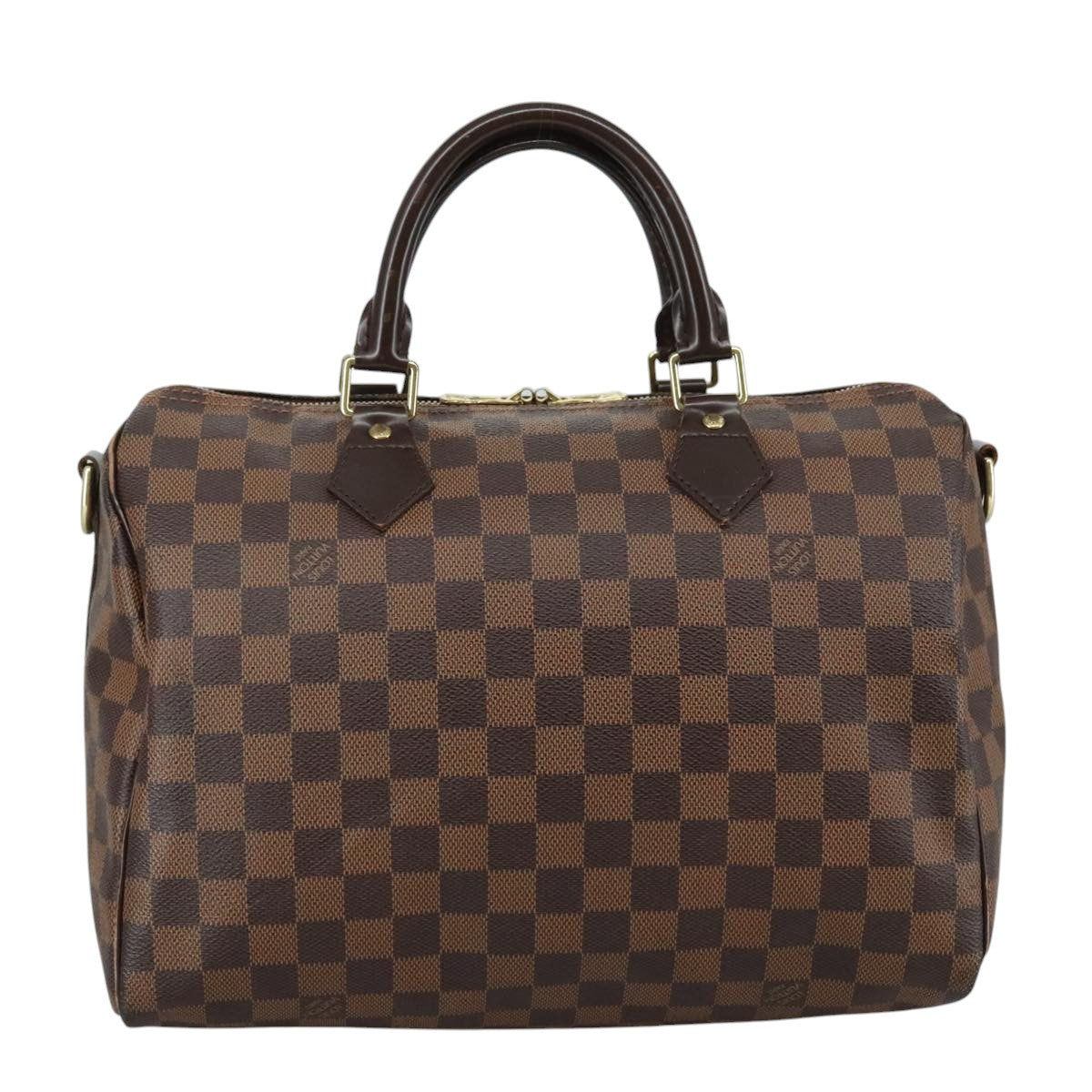 LOUIS VUITTON Damier Ebene Speedy Bandouliere30 Hand Bag N41367 LV 108882