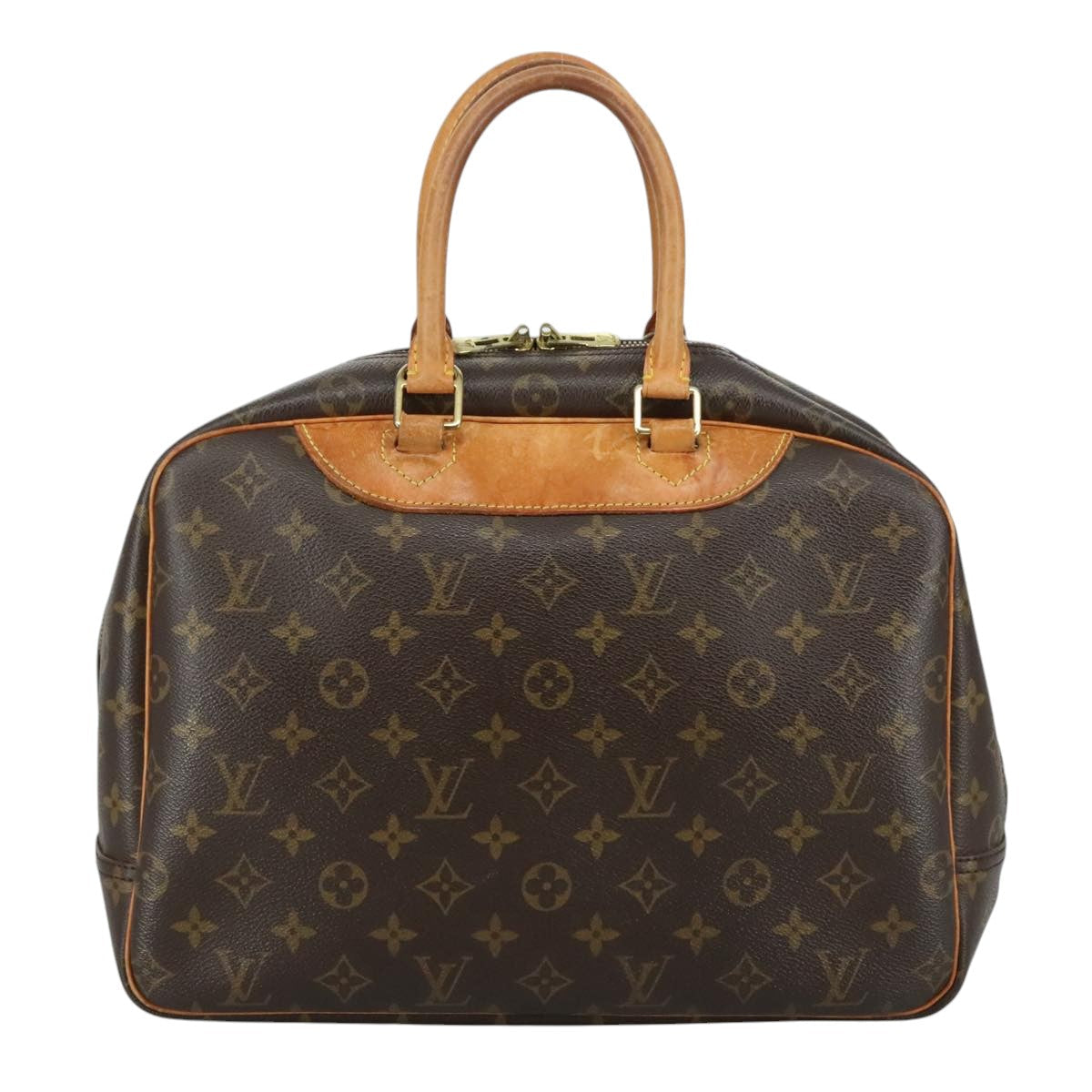LOUIS VUITTON Monogram Deauville Hand Bag M47270 LV 108894