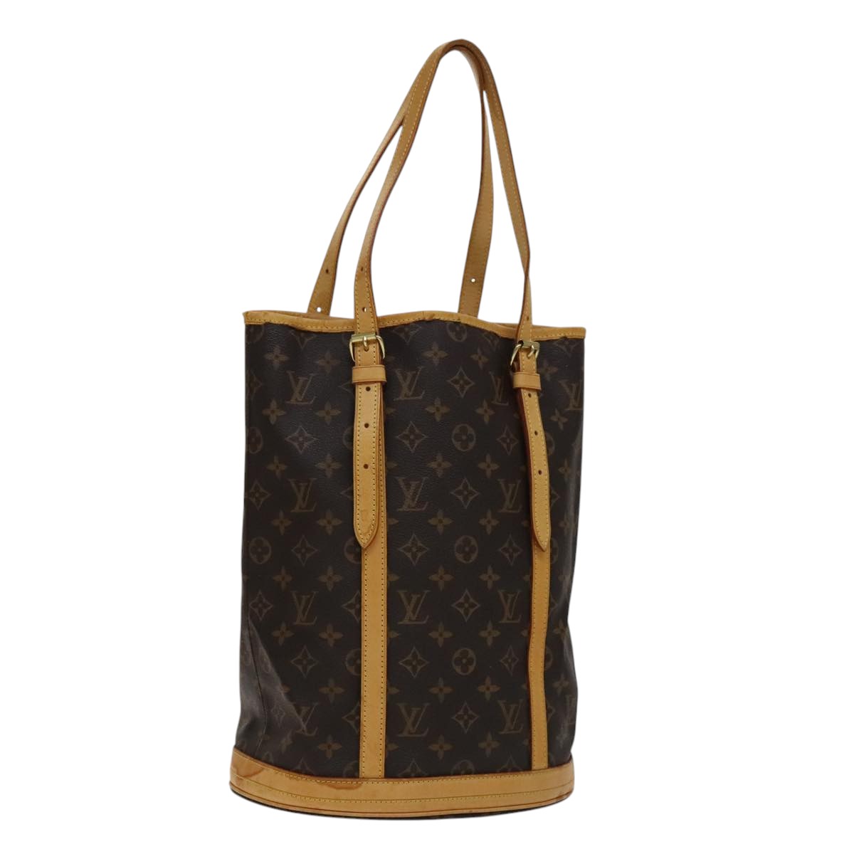 LOUIS VUITTON Monogram Bucket GM Shoulder Bag M42236 LV 108895