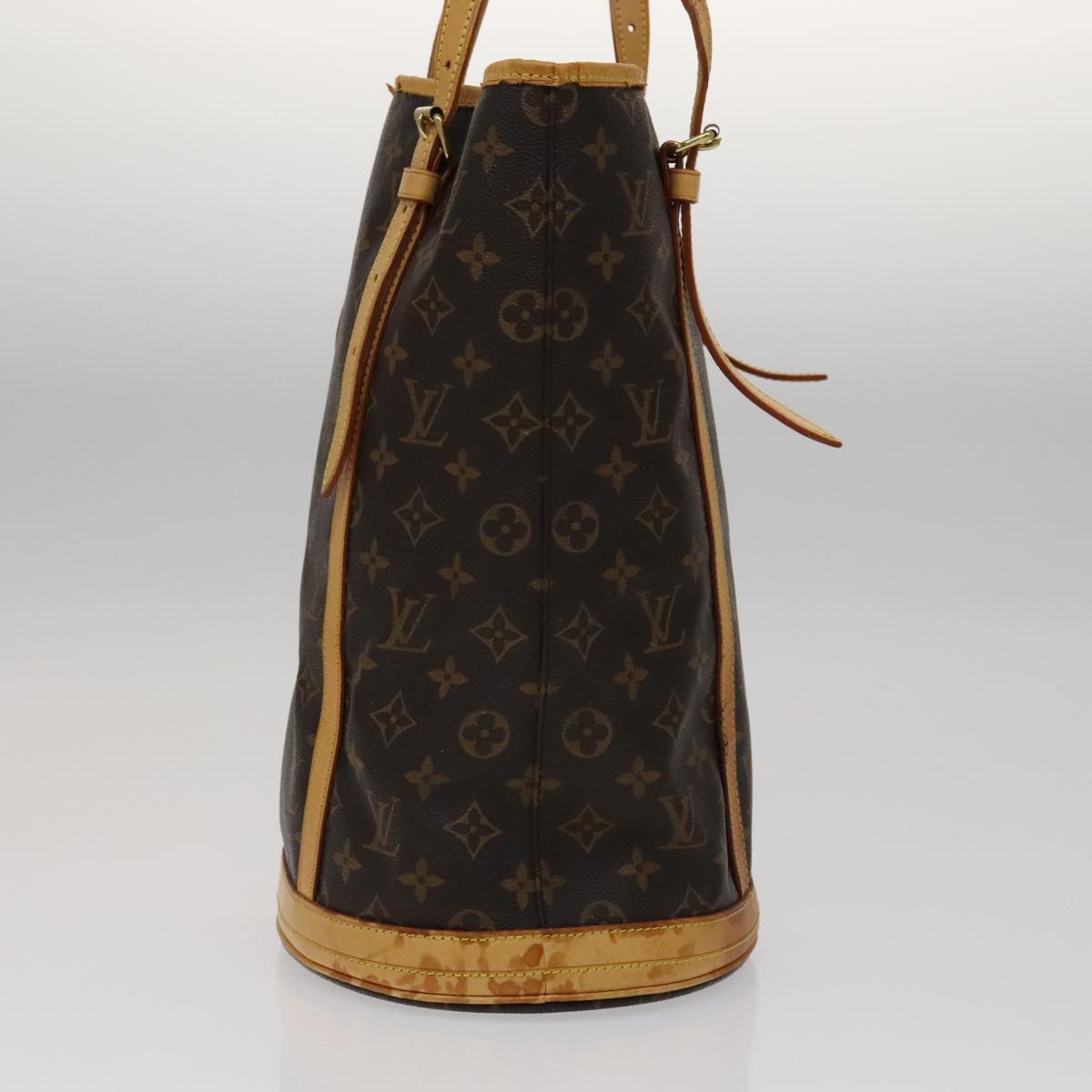 LOUIS VUITTON Monogram Bucket GM Shoulder Bag M42236 LV 108895