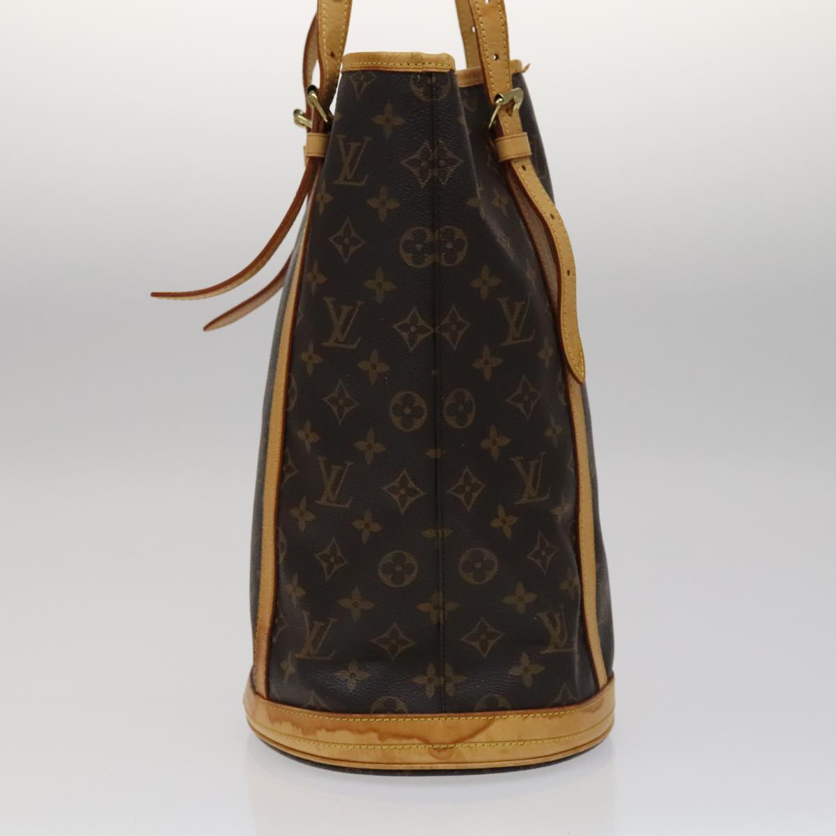 LOUIS VUITTON Monogram Bucket GM Shoulder Bag M42236 LV 108895
