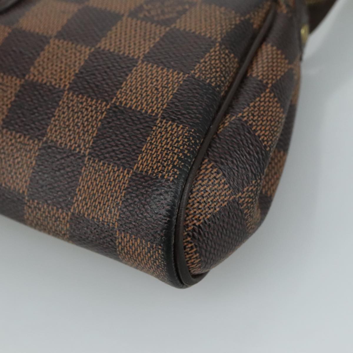LOUIS VUITTON Damier Ebene Eva Shoulder Bag N55213 LV 108952