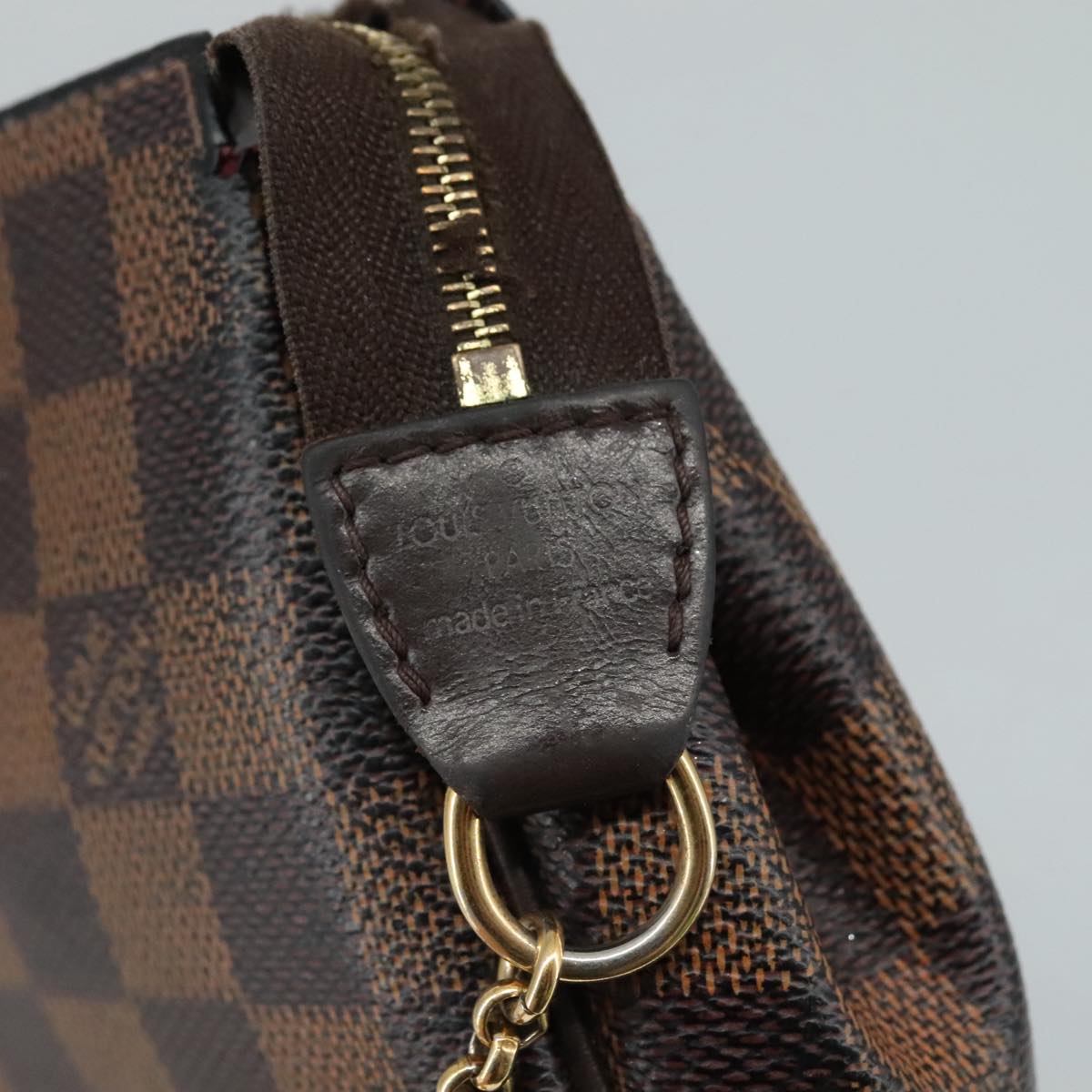 LOUIS VUITTON Damier Ebene Eva Shoulder Bag N55213 LV 108952
