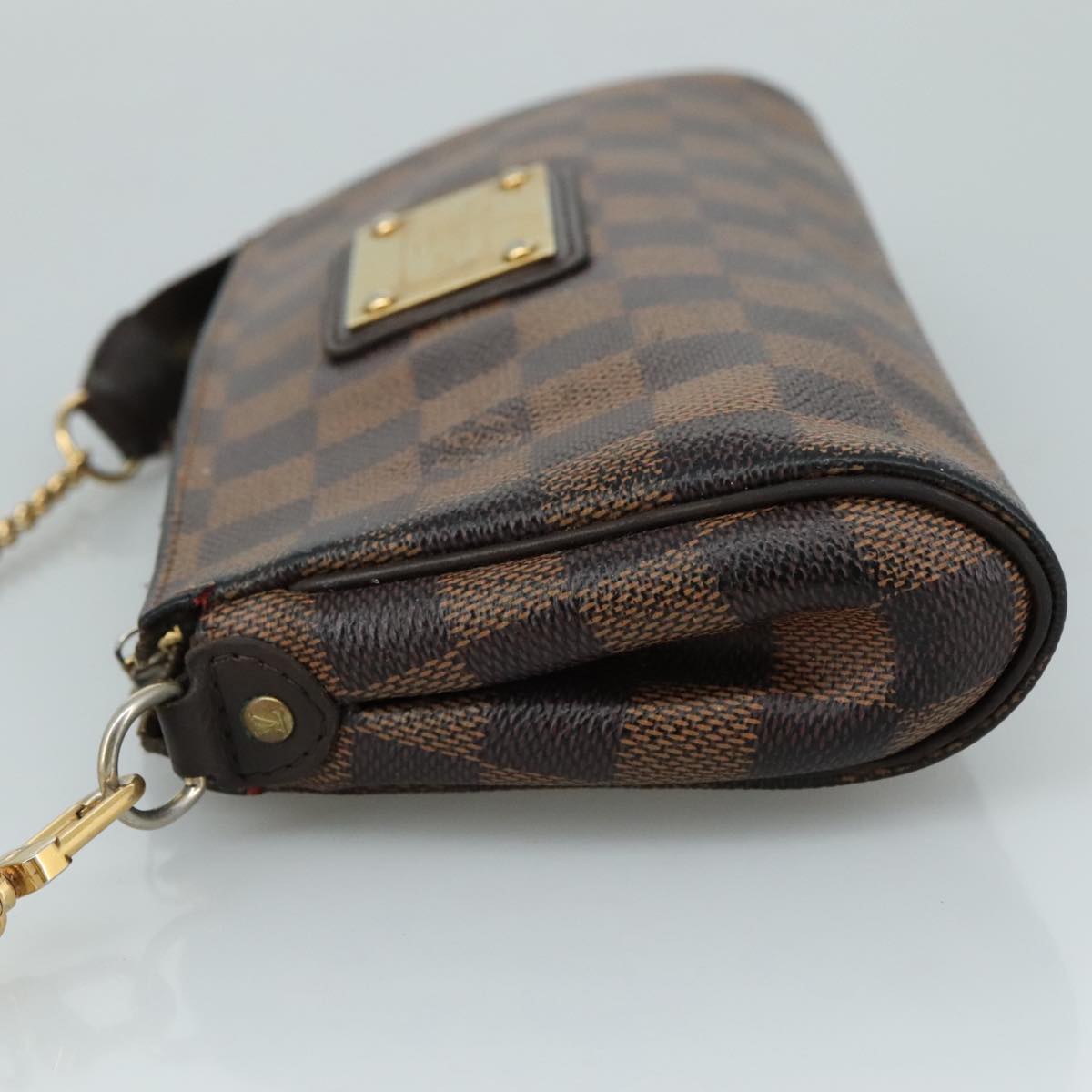 LOUIS VUITTON Damier Ebene Eva Shoulder Bag N55213 LV 108952