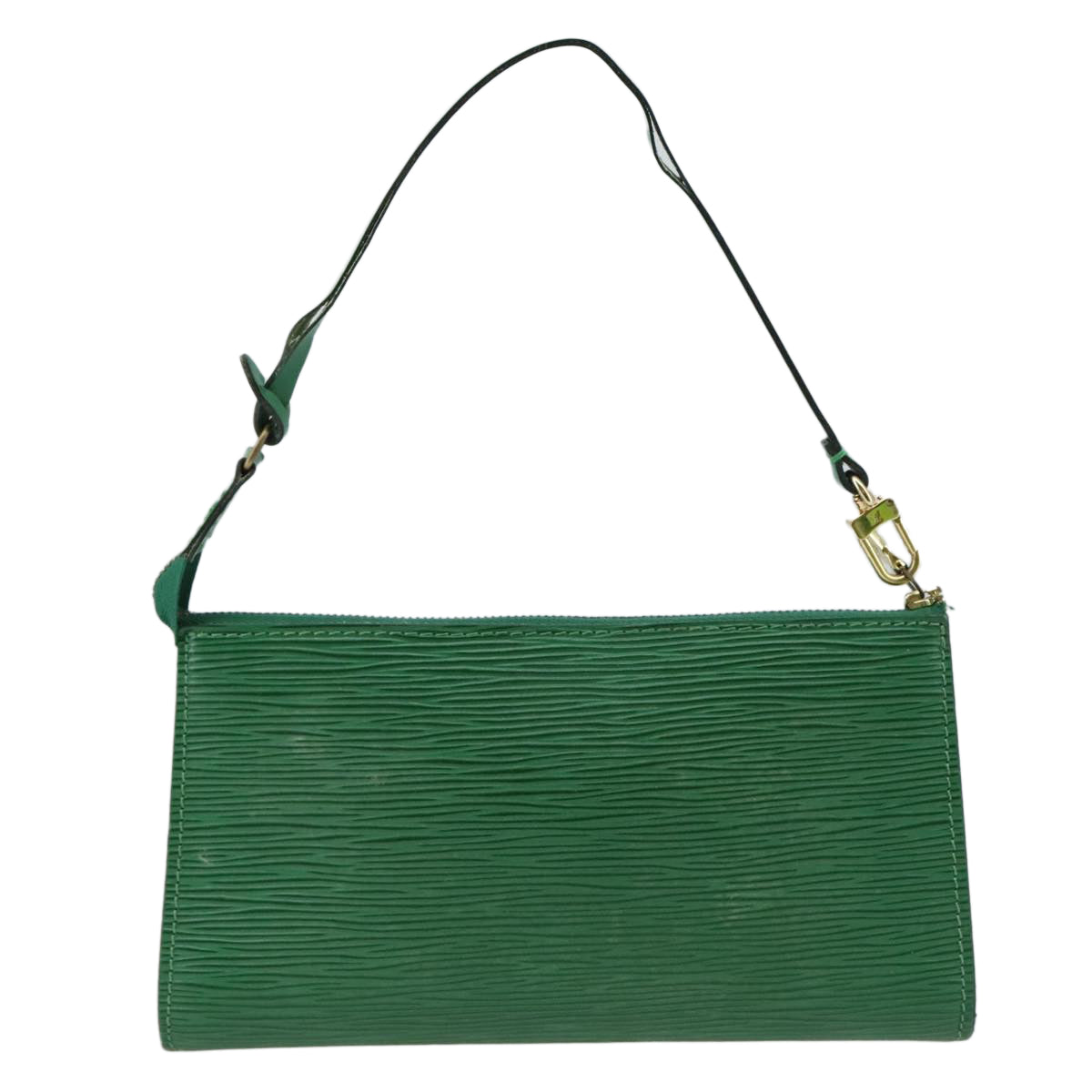 LOUIS VUITTON Epi Pochette Accessoires Pouch Green M52984 LV 108967