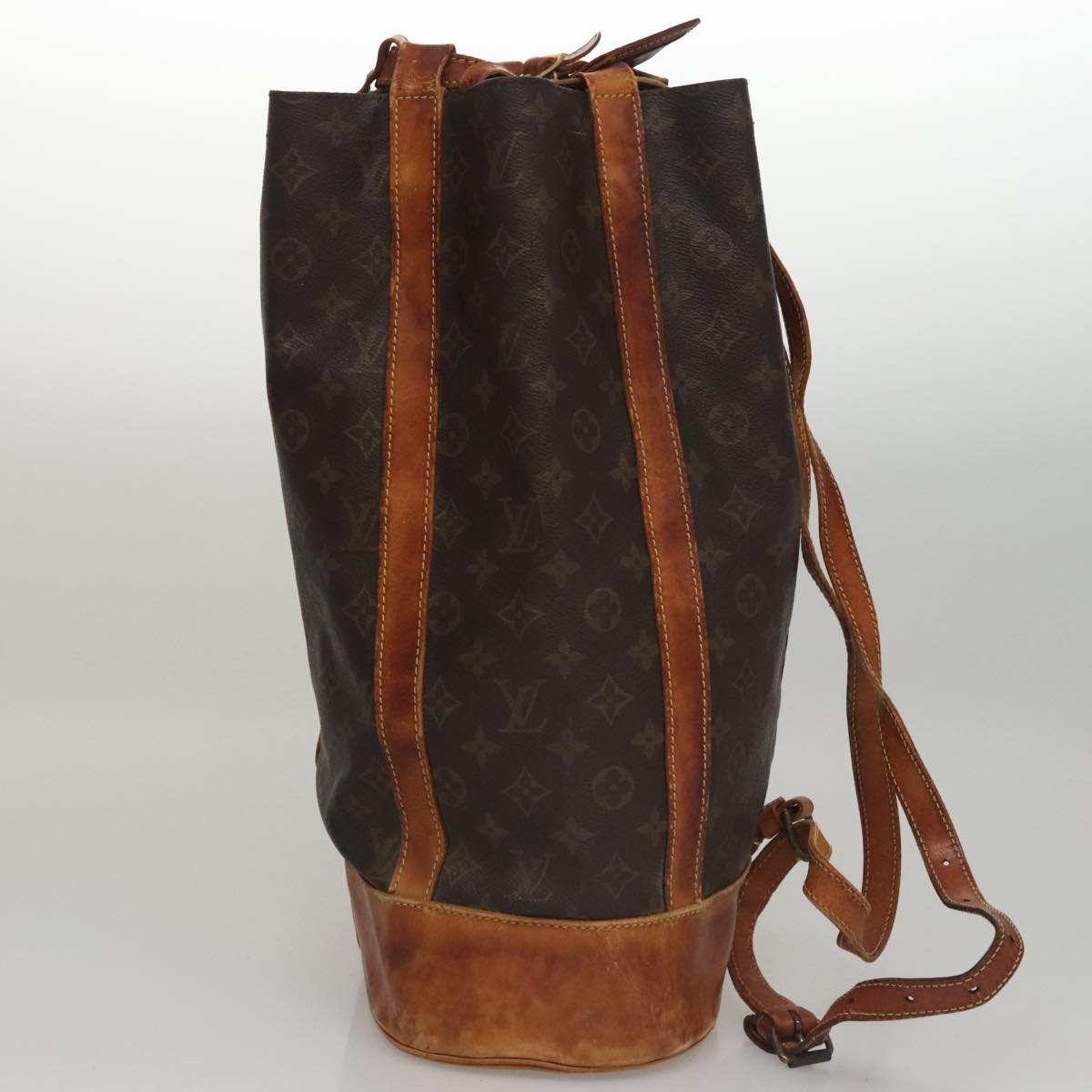 LOUIS VUITTON Monogram Randonnee GM Shoulder Bag M42244 LV 108977