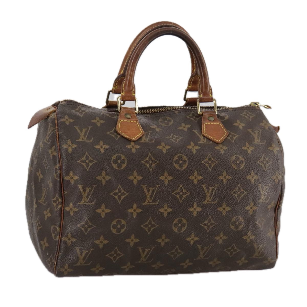 LOUIS VUITTON Monogram Speedy 30 Hand Bag M41526 LV 108987