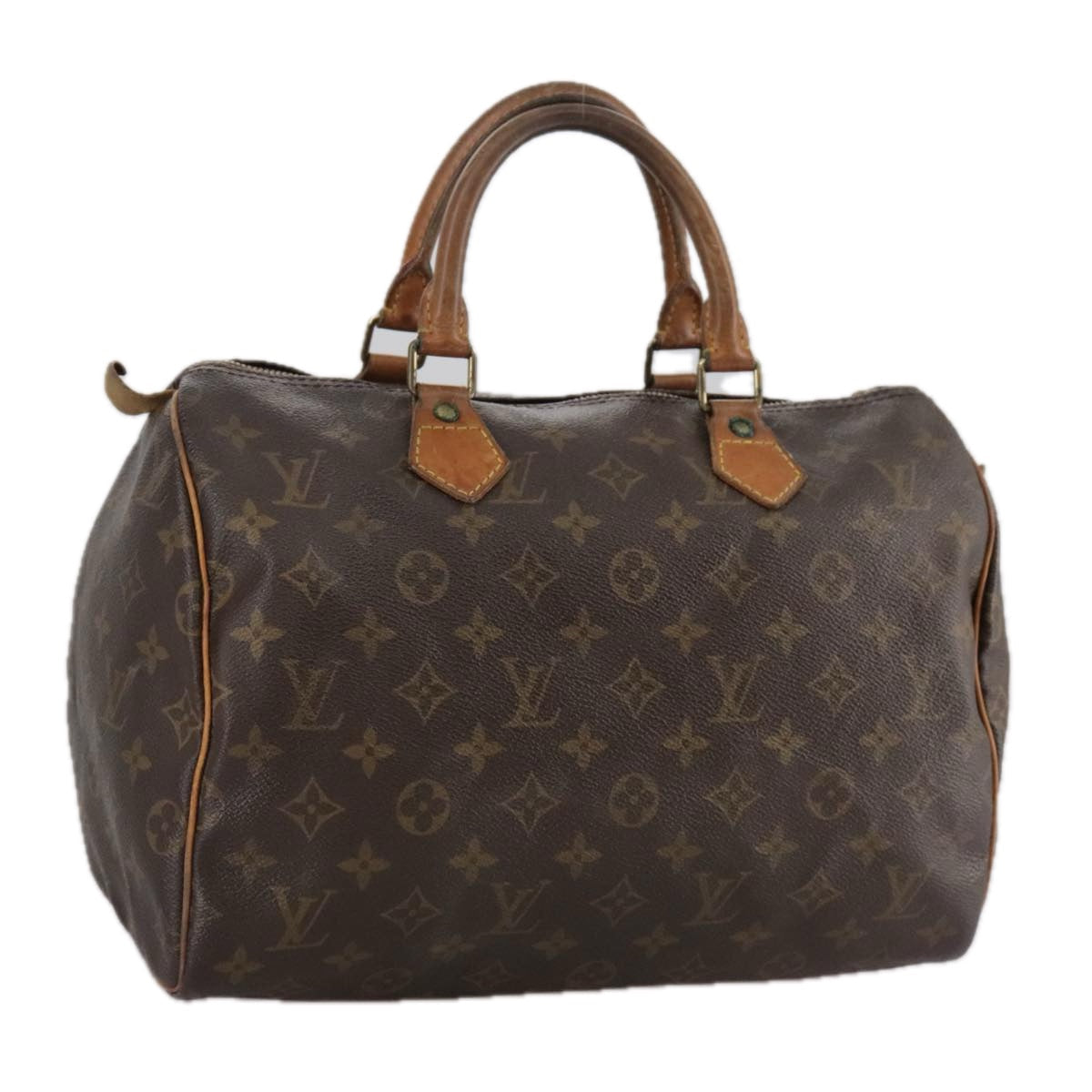 LOUIS VUITTON Monogram Speedy 30 Hand Bag M41526 LV 108989