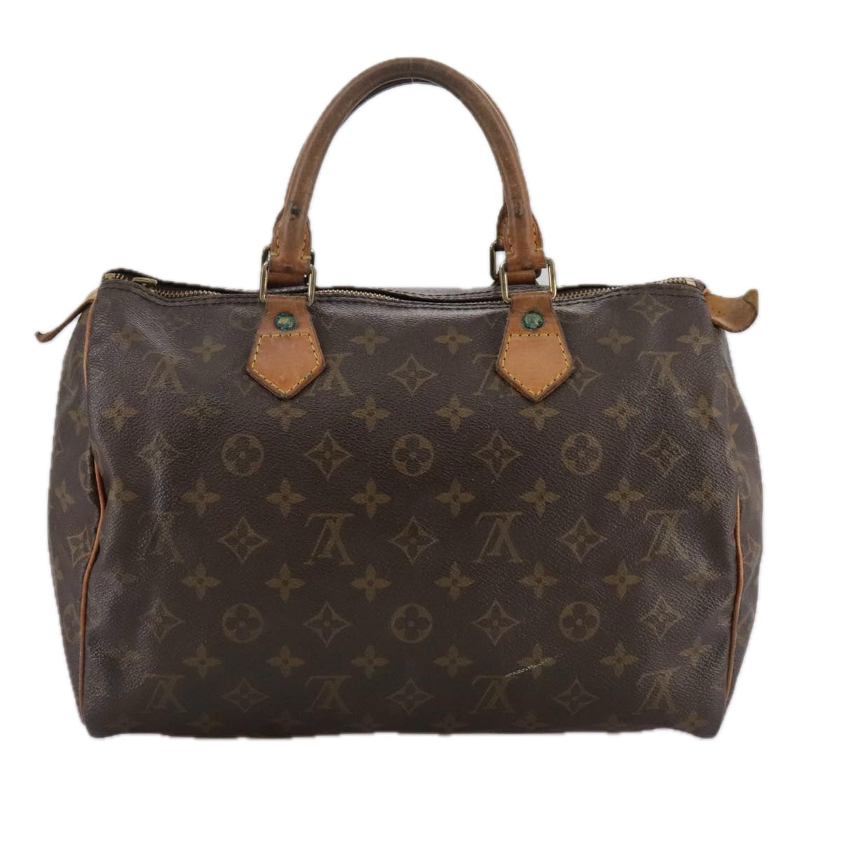 LOUIS VUITTON Monogram Speedy 30 Hand Bag M41526 LV 108989