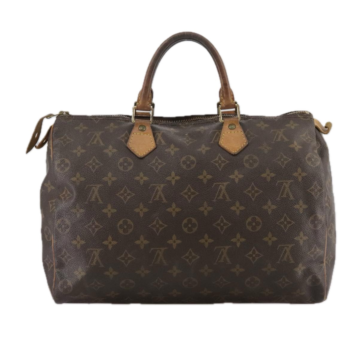 LOUIS VUITTON Monogram Speedy 35 Hand Bag M41524 LV 108992