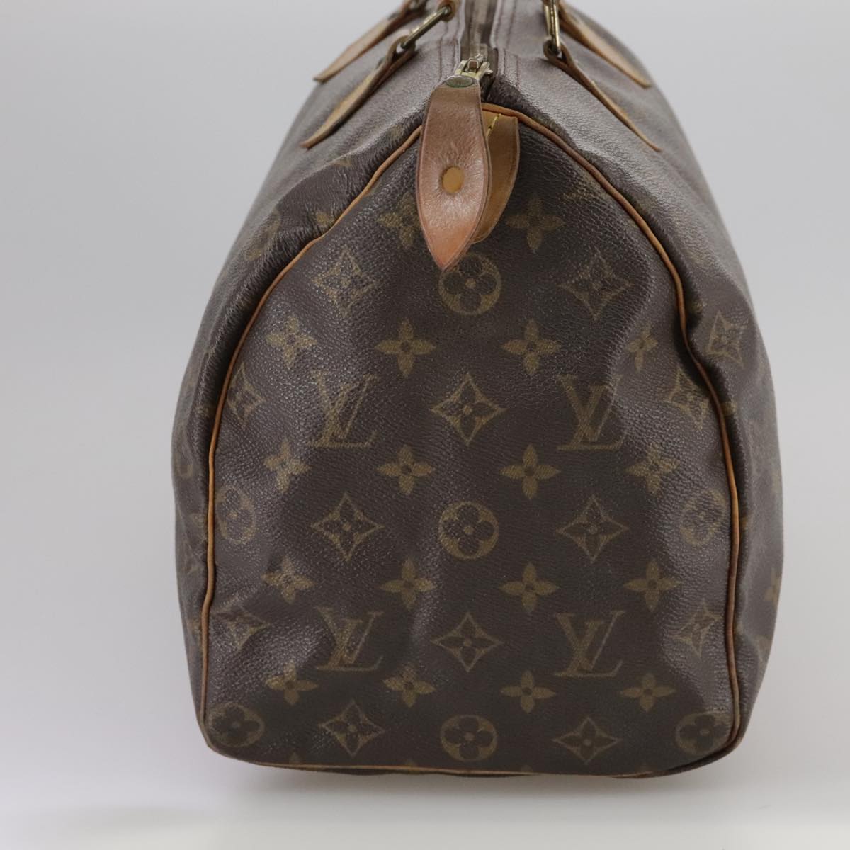 LOUIS VUITTON Monogram Speedy 35 Hand Bag M41524 LV 108992