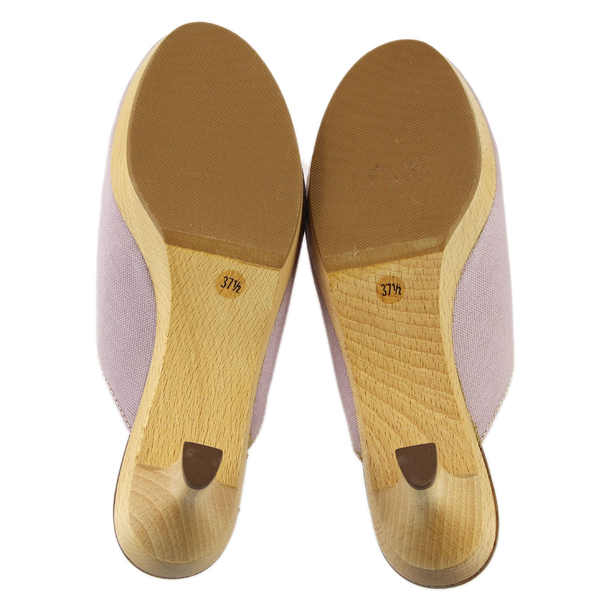 Luxury Chanel * Flower Mules Shoes #37 1/2