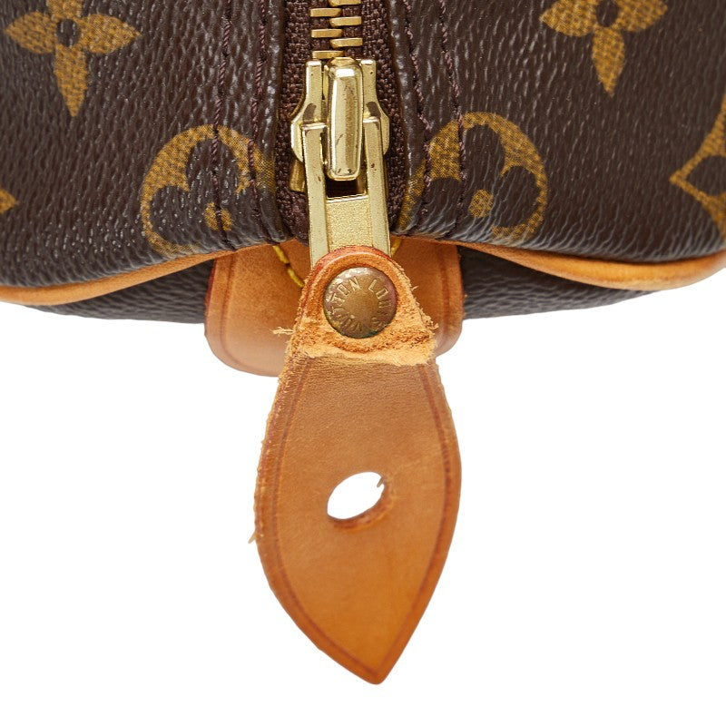 Louis Vuitton Monogram Speedy 25 Mini Boston Bag M41528 Brown PVC Leather  Louis Vuitton