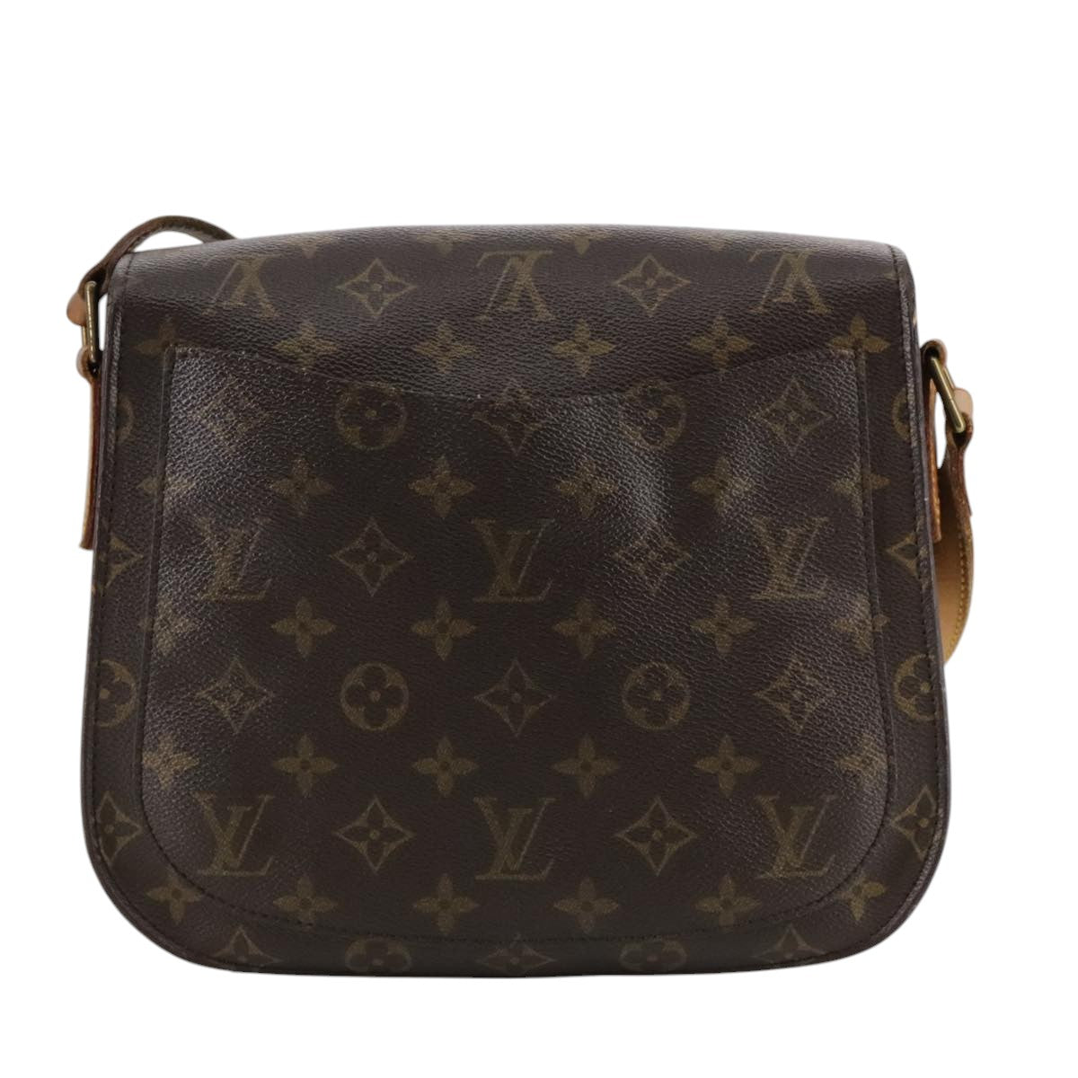 LOUIS VUITTON Monogram Saint Cloud GM Shoulder Bag M51242 LV 109000