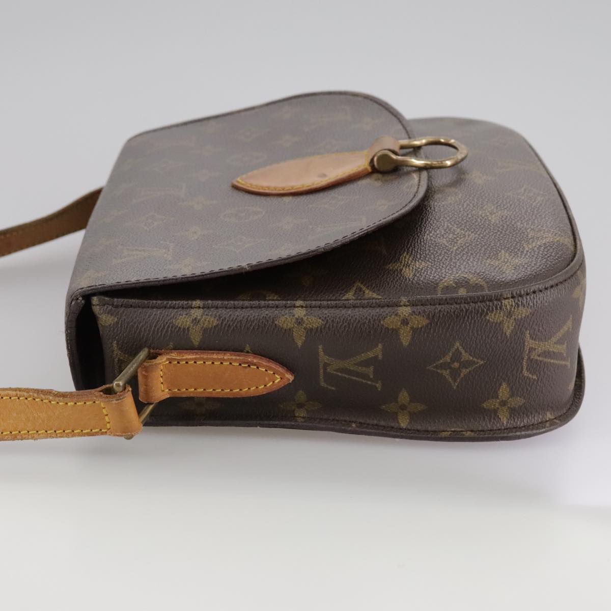 LOUIS VUITTON Monogram Saint Cloud GM Shoulder Bag M51242 LV 109000