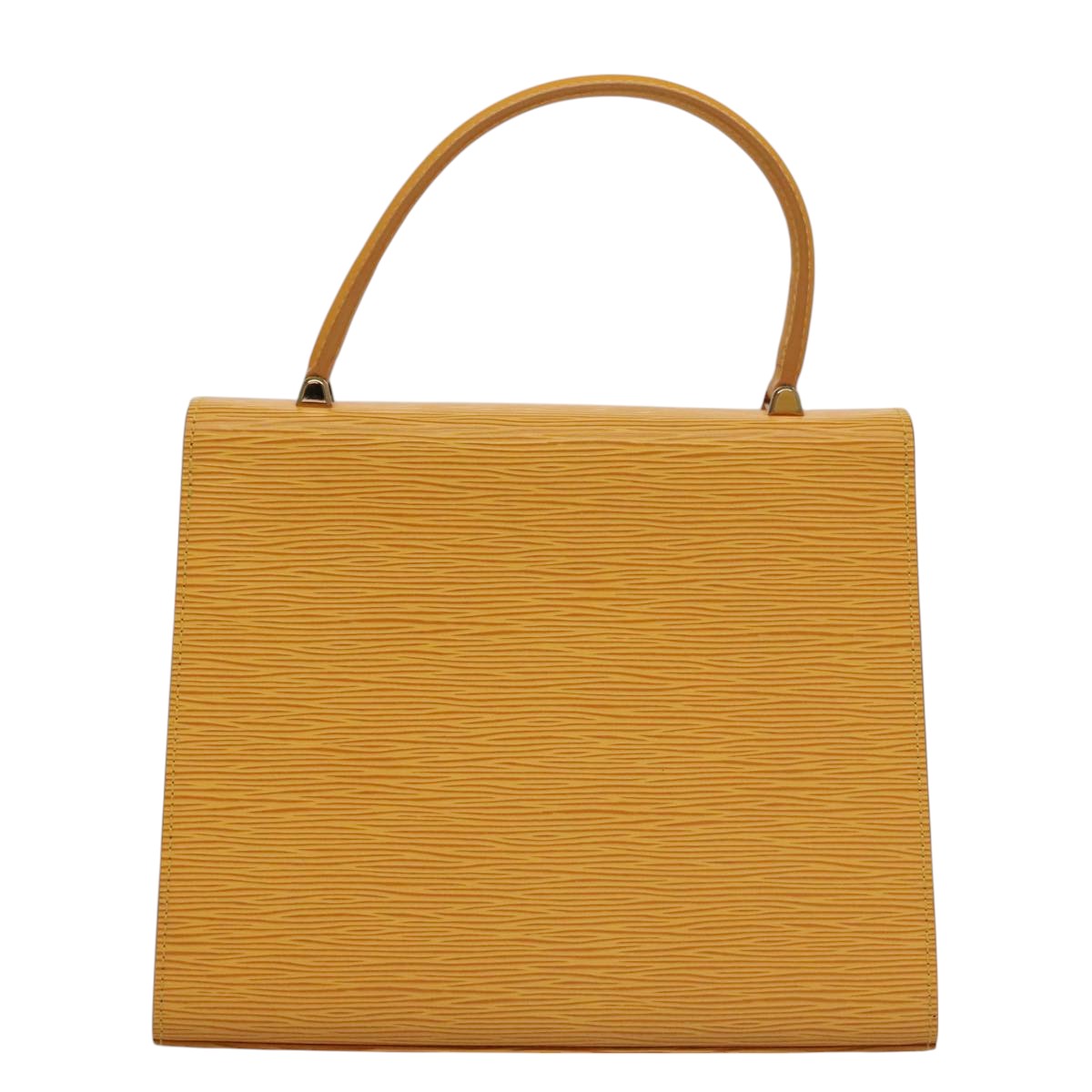 LOUIS VUITTON Epi Malesherbes Hand Bag Tassili Yellow Jonne M52379 109006