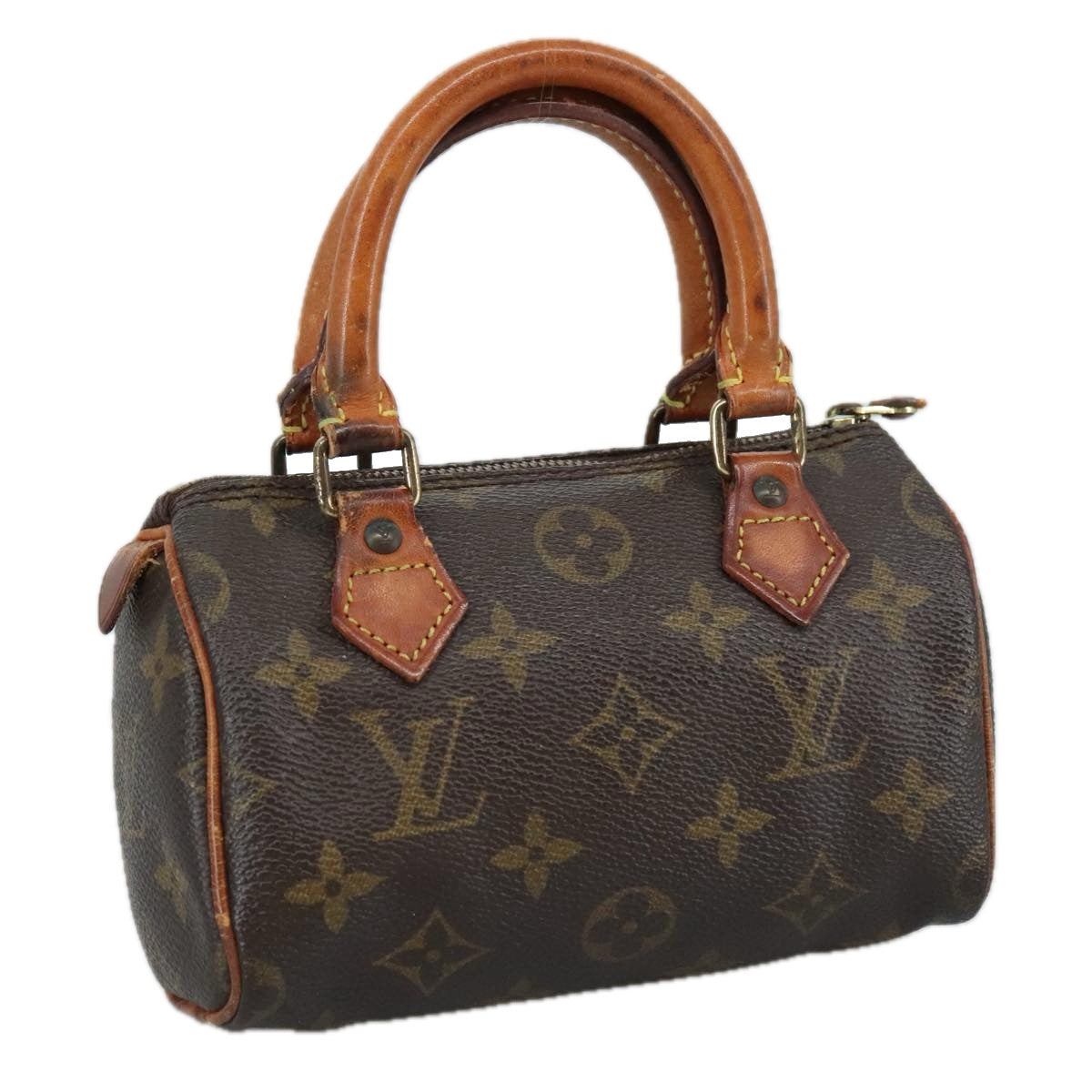 LOUIS VUITTON Monogram Mini Speedy Hand Bag M41534 LV 109011