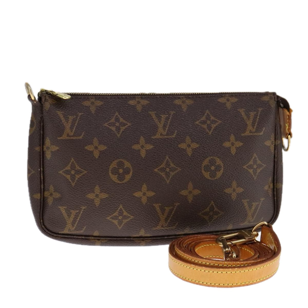 LOUIS VUITTON Monogram Pochette Accessoires Pouch M51980 LV 109012