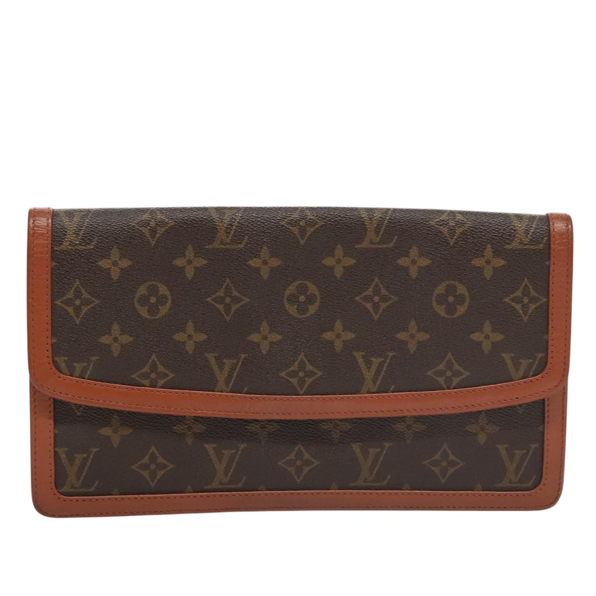 LOUIS VUITTON Monogram Pochette Dam GM Clutch Bag M51810 LV 109017