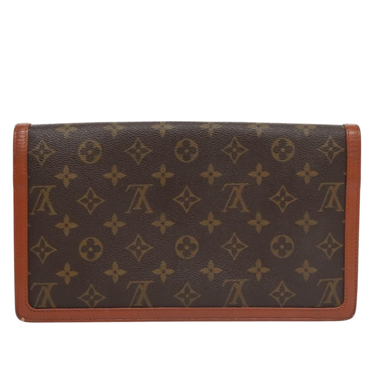 LOUIS VUITTON Monogram Pochette Dam GM Clutch Bag M51810 LV 109017