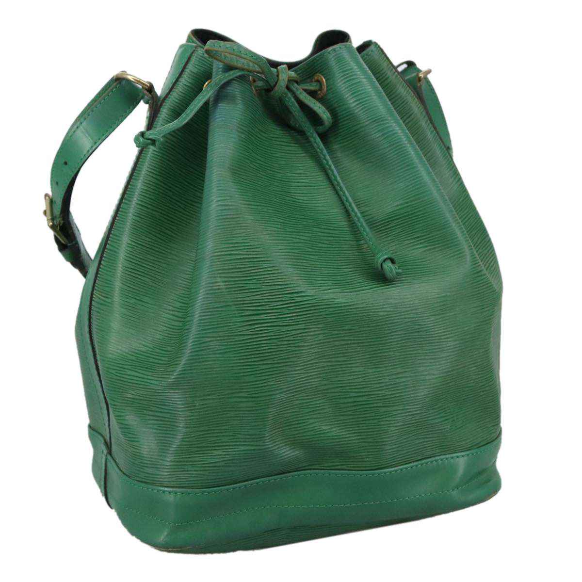 LOUIS VUITTON Epi Noe Shoulder Bag Green M44004 LV 109022