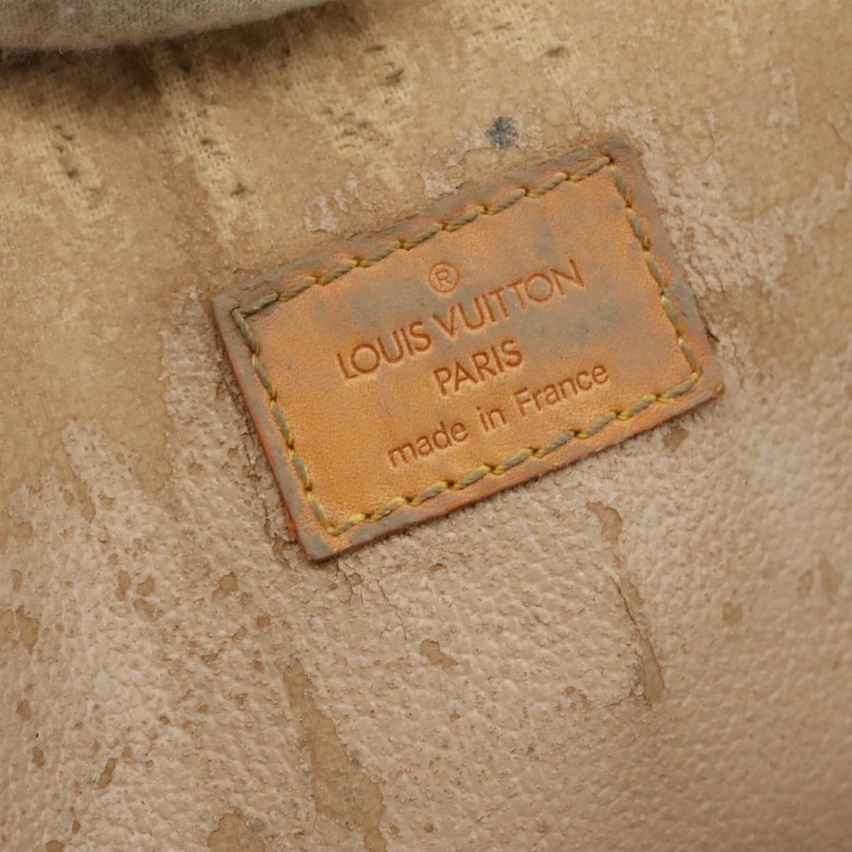 LOUIS VUITTON Monogram Sac Plat Hand Bag M51140 LV 109024