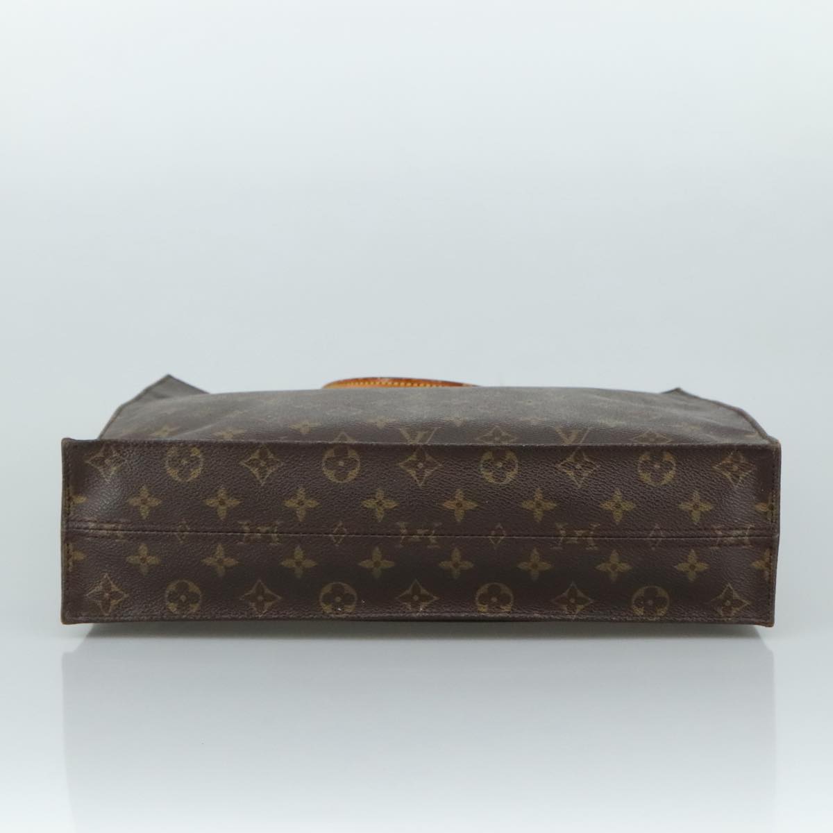 LOUIS VUITTON Monogram Sac Plat Hand Bag M51140 LV 109024