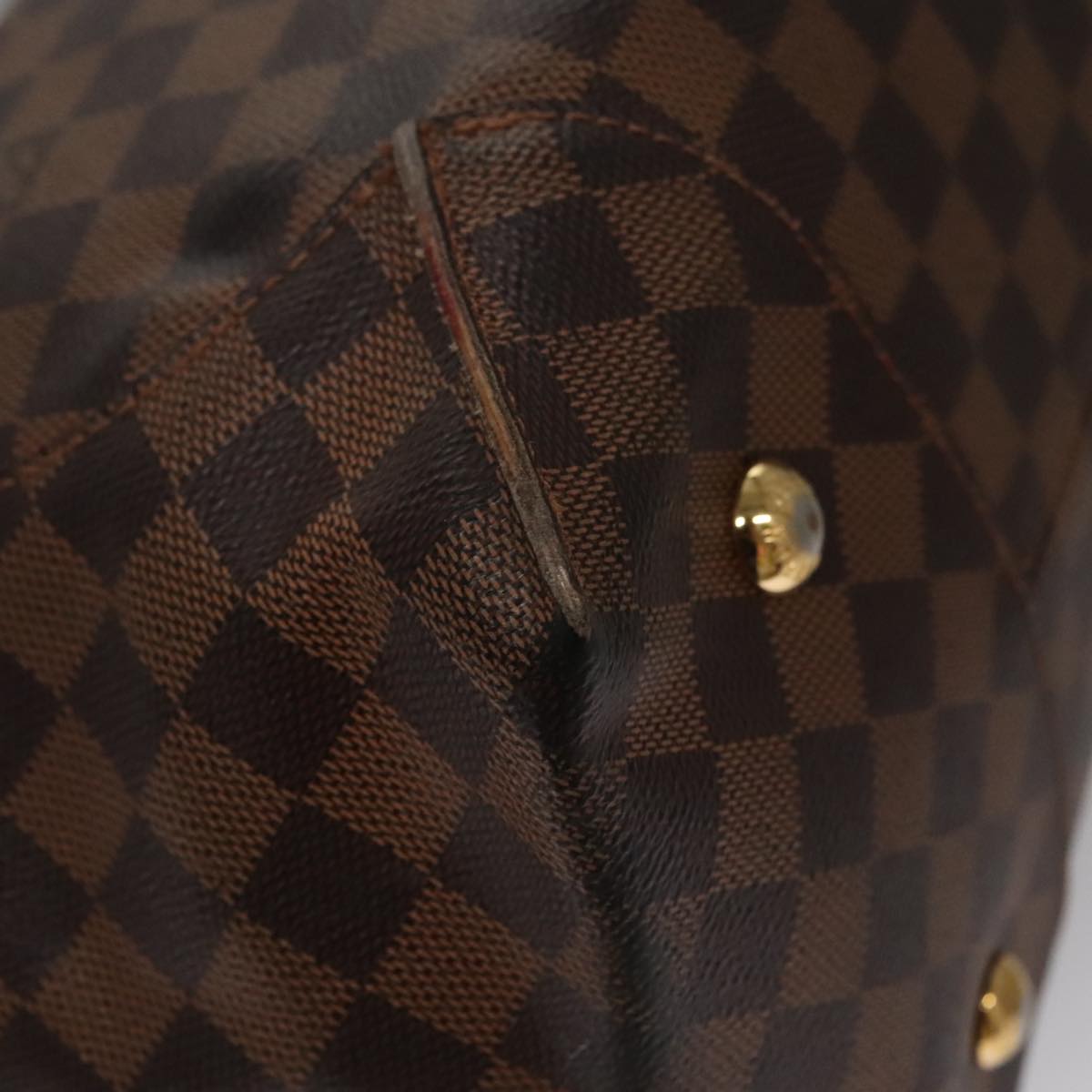 LOUIS VUITTON Damier Ebene Kaysa Tote MM Tote Bag N41548 LV 109029